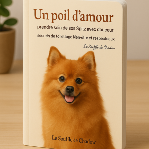 Un poil d’amour: prendre soin de son spitz avec douceur– Livre broché